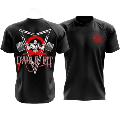 Camiseta Treino Dry Musculação Fit Kratos e Majin Buu - Kit 2 Peças | Nerd Paradise