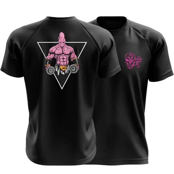 Camiseta Treino Dry Musculação Fit Kratos e Majin Buu - Kit 2 Peças | Nerd Paradise